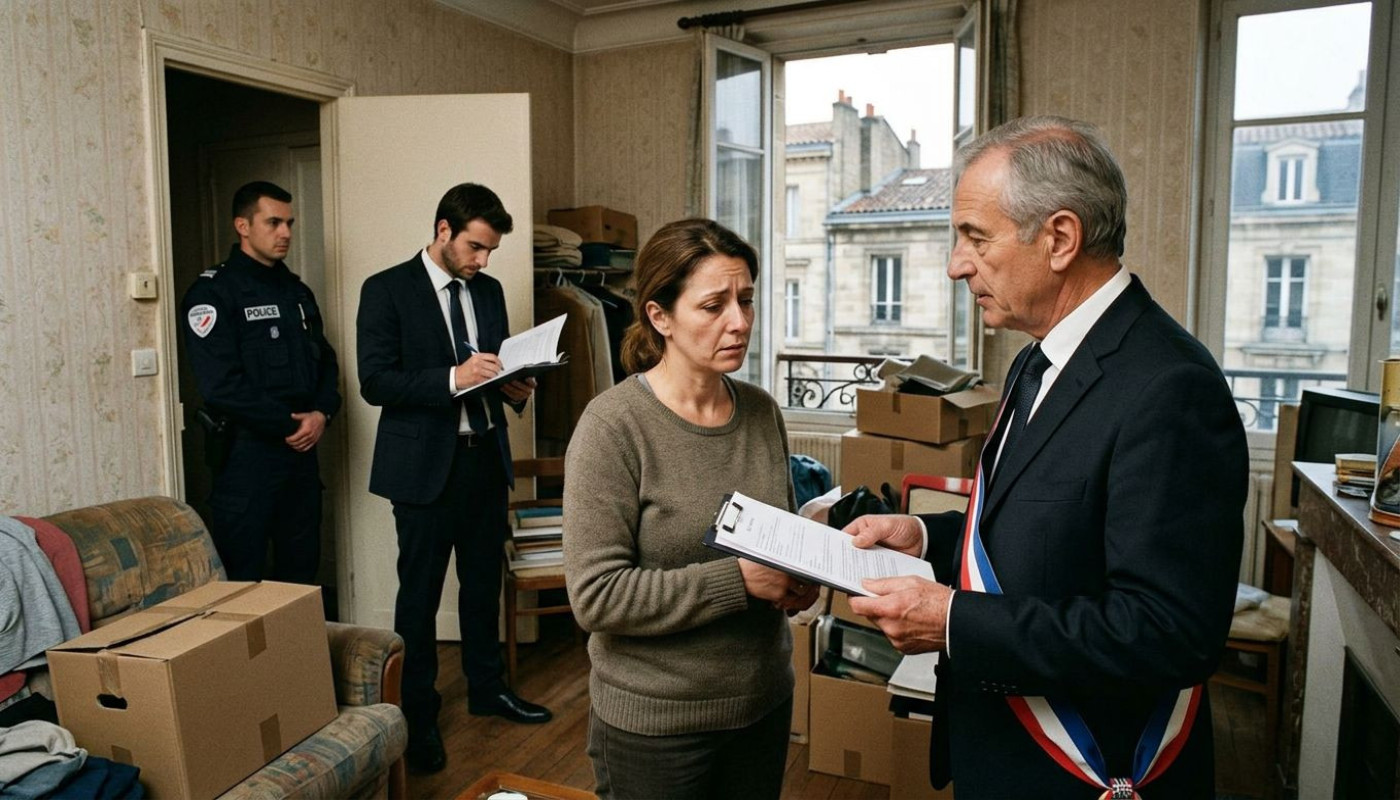 Dans les coulisses d’une expulsion à Bordeaux avec des huissiers de justice